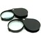 Pocket Magnifier Magnifying Glass, 4X Power Glass Lens 2pc
